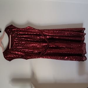 Red sequined dress Lane Bryant 22